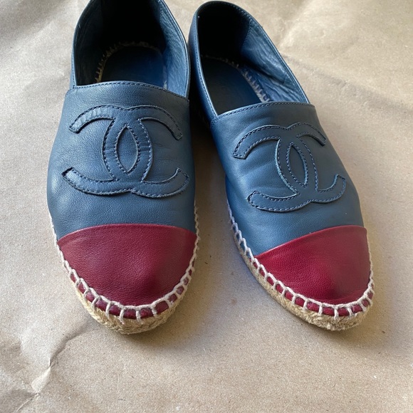 100% Authentic Chanel Single Sole Espadrilles 36 - Picture 10 of 13